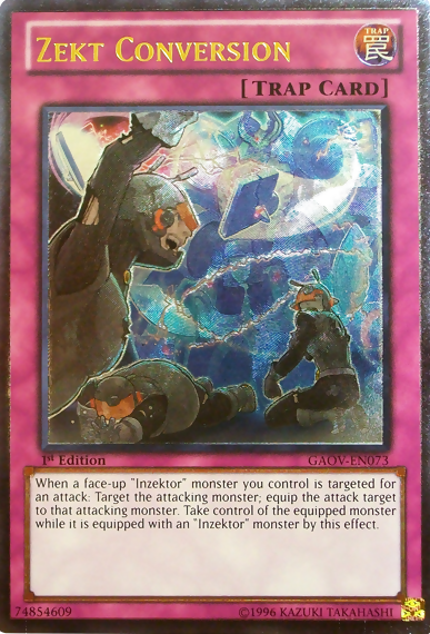 Zekt Conversion [GAOV-EN073] Ultimate Rare - Card Brawlers | Quebec | Canada | Yu-Gi-Oh!