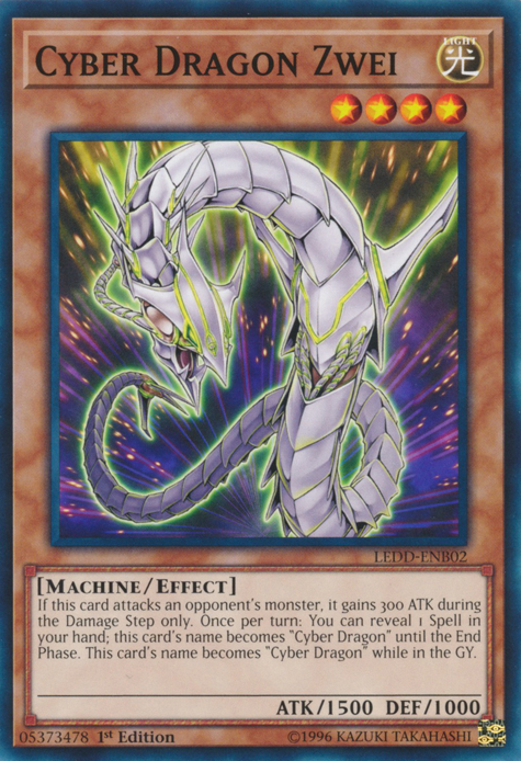 Cyber Dragon Zwei [LEDD-ENB02] Common - Yu-Gi-Oh! - Card Brawlers | Quebec | Canada |