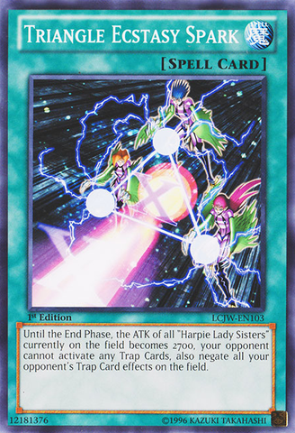 Triangle Ecstasy Spark [LCJW-EN103] Common - Card Brawlers | Quebec | Canada | Yu-Gi-Oh!