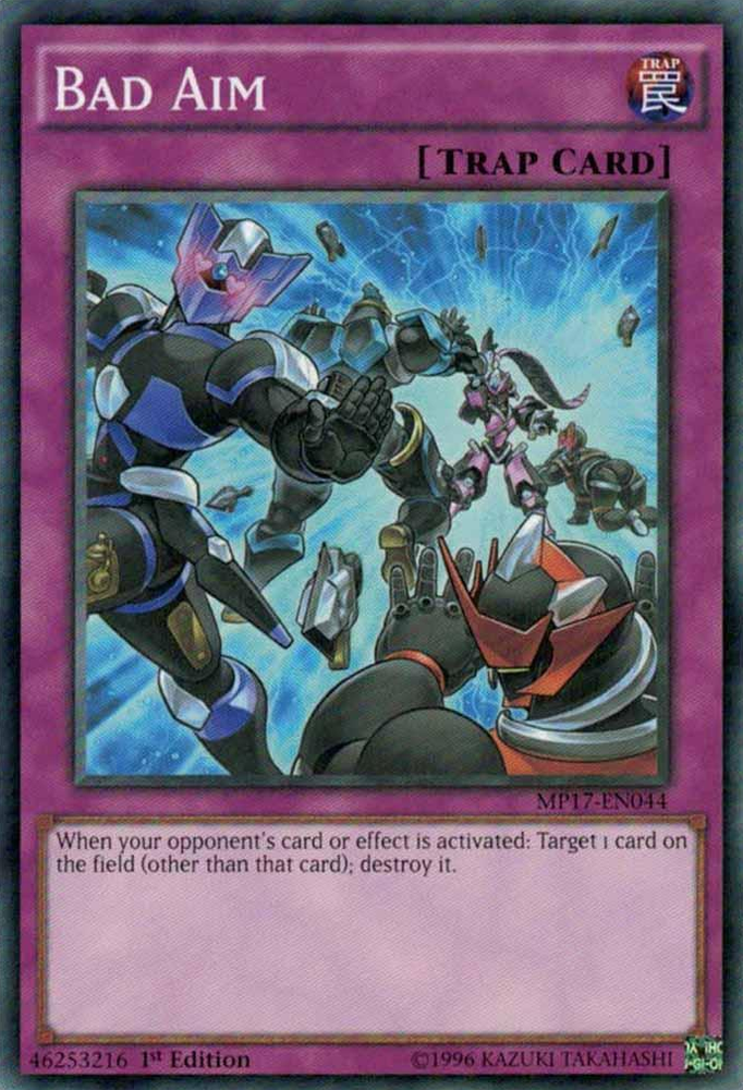 Bad Aim [MP17-EN044] Common - Yu-Gi-Oh! - Card Brawlers | Quebec | Canada |