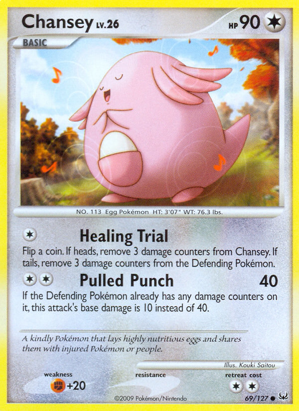 Chansey (69/127) [Platinum: Base Set] - Card Brawlers | Quebec | Canada | Yu-Gi-Oh!