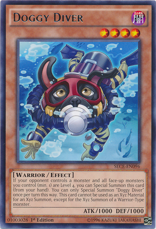 Doggy Diver [SECE-EN096] Rare - Card Brawlers | Quebec | Canada | Yu-Gi-Oh!