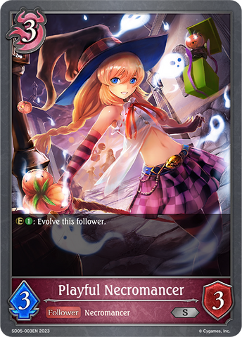 Playful Necromancer (SD05-003EN) [Waltz of the Undying Night] - Card Brawlers | Quebec | Canada | Yu-Gi-Oh!