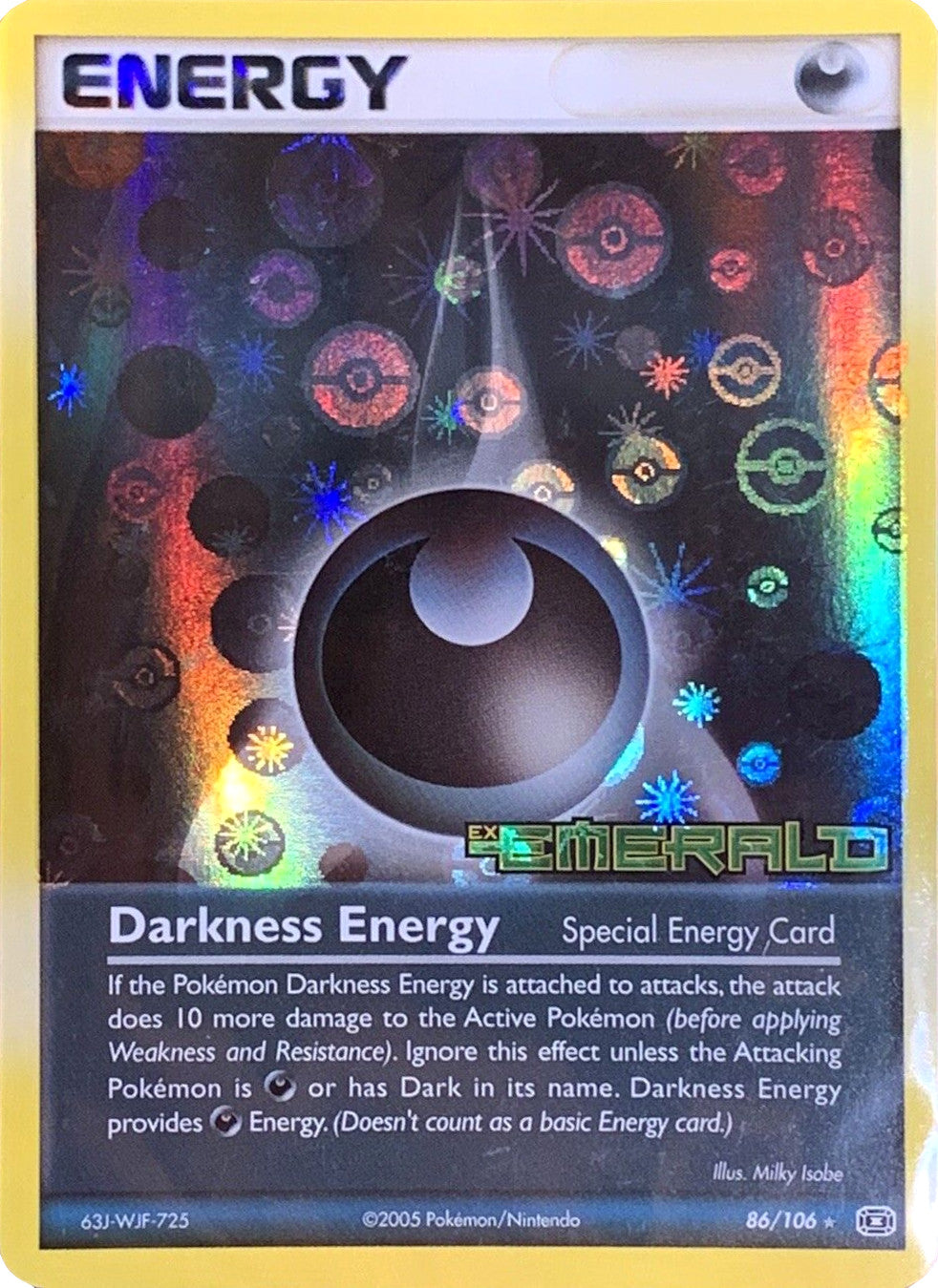 Darkness Energy (86/106) (Stamped) [EX: Emerald] - Card Brawlers | Quebec | Canada | Yu-Gi-Oh!