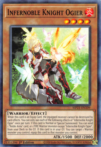 Infernoble Knight Ogier [MP21-EN109] Common - Card Brawlers | Quebec | Canada | Yu-Gi-Oh!