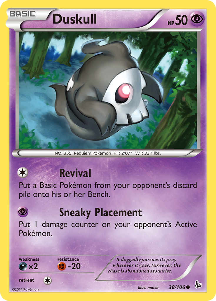 Duskull (38/106) [XY: Flashfire] - Card Brawlers | Quebec | Canada | Yu-Gi-Oh!