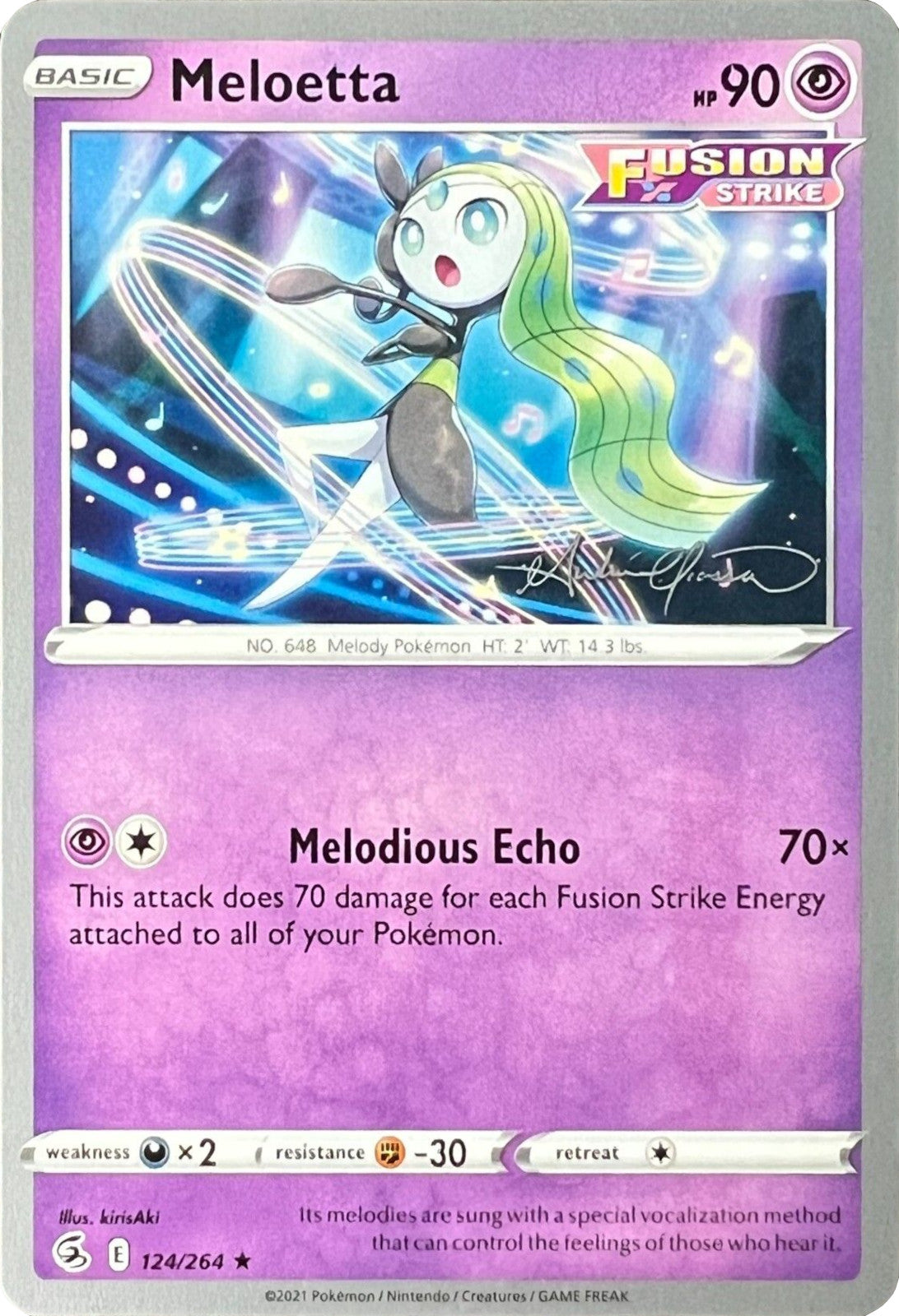 Meloetta (124/264) (The Shape of Mew - Andre Chiasson) [World Championships 2022] - Card Brawlers | Quebec | Canada | Yu-Gi-Oh!