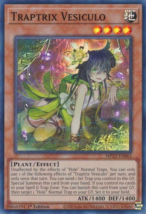 Traptrix Vesiculo [MP22-EN063] Super Rare - Card Brawlers | Quebec | Canada | Yu-Gi-Oh!