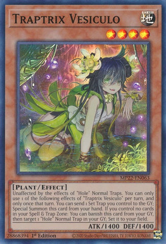 Traptrix Vesiculo [MP22-EN063] Super Rare - Card Brawlers | Quebec | Canada | Yu-Gi-Oh!