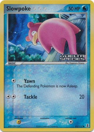 Slowpoke (83/113) (Stamped) [EX: Delta Species] - Card Brawlers | Quebec | Canada | Yu-Gi-Oh!