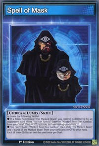 Spell of Mask [SBCB-ENS08] Common - Card Brawlers | Quebec | Canada | Yu-Gi-Oh!