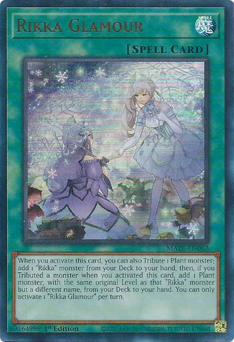 Rikka Glamour [MAZE-EN062] Ultra Rare - Card Brawlers | Quebec | Canada | Yu-Gi-Oh!