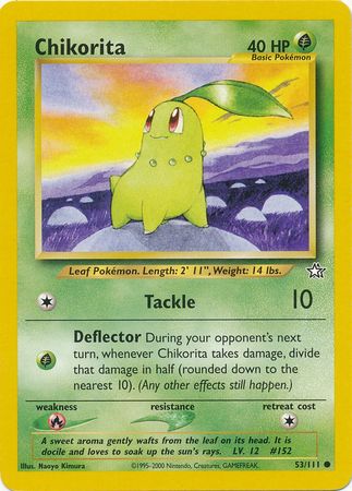 Chikorita (53/111) [Neo Genesis Unlimited] - Card Brawlers | Quebec | Canada | Yu-Gi-Oh!