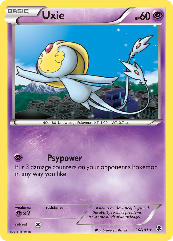Uxie (36/101) [Black & White: Plasma Blast] - Card Brawlers | Quebec | Canada | Yu-Gi-Oh!