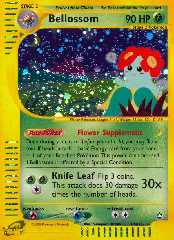 Bellossom (H5/H32) [Aquapolis] - Card Brawlers | Quebec | Canada | Yu-Gi-Oh!