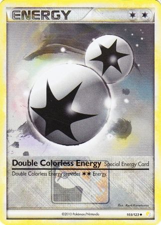 Double Colorless Energy (103/123) (League Promo) [HeartGold & SoulSilver: Base Set] - Card Brawlers | Quebec | Canada | Yu-Gi-Oh!