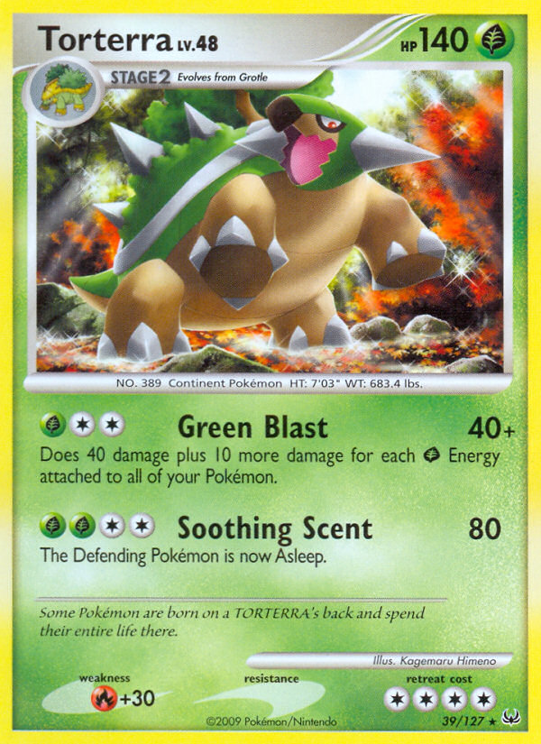 Torterra (39/127) [Platinum: Base Set] - Card Brawlers | Quebec | Canada | Yu-Gi-Oh!