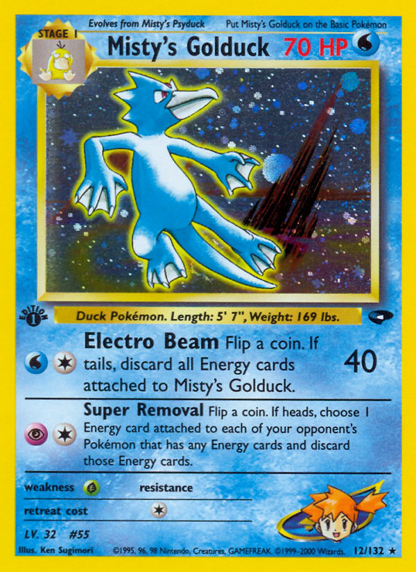 Misty's Golduck (12/132) [Gym Challenge 1st Edition] - Card Brawlers | Quebec | Canada | Yu-Gi-Oh!
