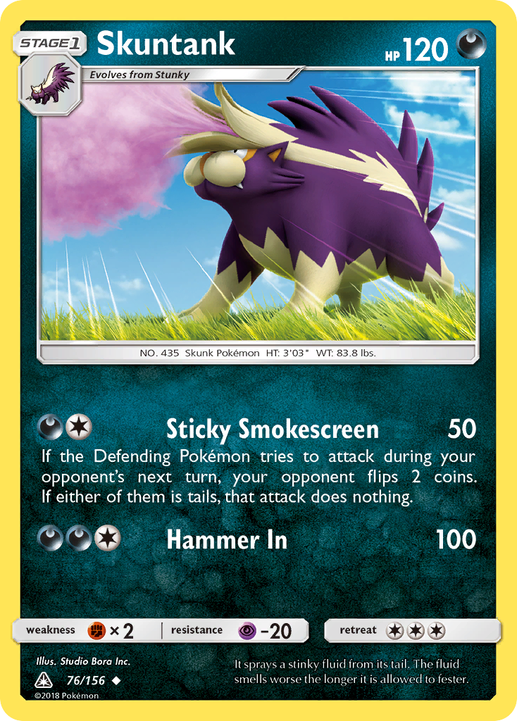 Skuntank (76/156) [Sun & Moon: Ultra Prism] - Card Brawlers | Quebec | Canada | Yu-Gi-Oh!