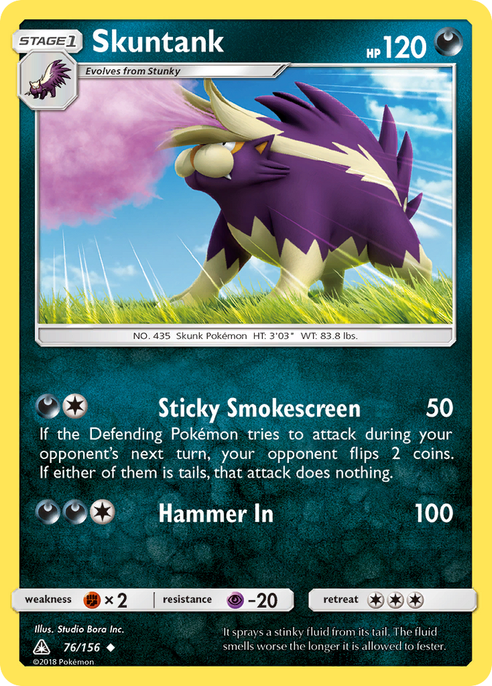 Skuntank (76/156) [Sun & Moon: Ultra Prism] - Card Brawlers | Quebec | Canada | Yu-Gi-Oh!