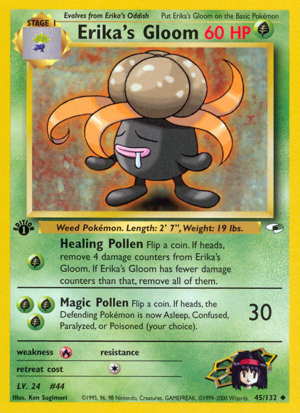 Erika's Gloom (45/132) [Gym Heroes 1st Edition] - Card Brawlers | Quebec | Canada | Yu-Gi-Oh!