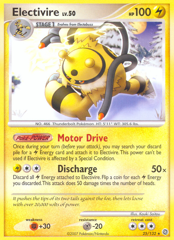Electivire (25/132) [Diamond & Pearl: Secret Wonders] - Card Brawlers | Quebec | Canada | Yu-Gi-Oh!