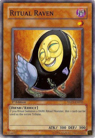 Ritual Raven [TAEV-EN035] Common - Card Brawlers | Quebec | Canada | Yu-Gi-Oh!