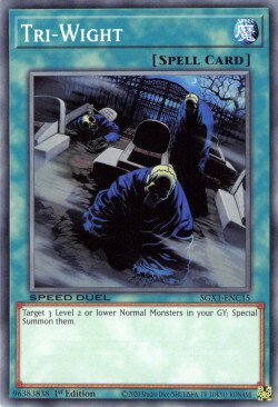 Tri-Wight [SGX1-ENC15] Common - Card Brawlers | Quebec | Canada | Yu-Gi-Oh!