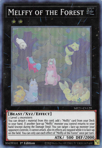Melffy of the Forest [MP21-EN129] Super Rare - Card Brawlers | Quebec | Canada | Yu-Gi-Oh!