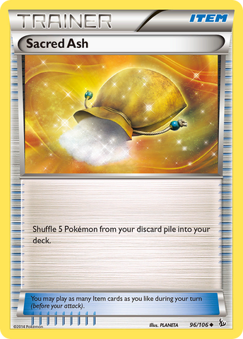 Sacred Ash (96/106) [XY: Flashfire] - Card Brawlers | Quebec | Canada | Yu-Gi-Oh!