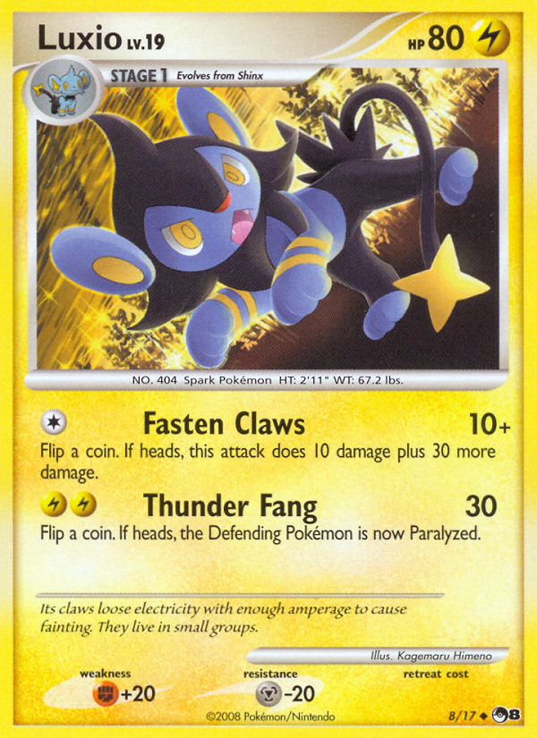 Luxio (8/17) [POP Series 8] - Card Brawlers | Quebec | Canada | Yu-Gi-Oh!