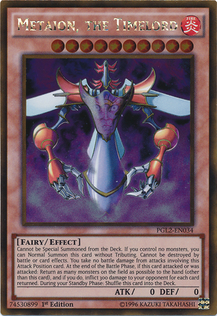 Metaion, the Timelord [PGL2-EN034] Gold Rare - Card Brawlers | Quebec | Canada | Yu-Gi-Oh!