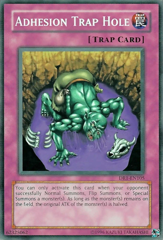 Adhesion Trap Hole [DR1-EN105] Common - Card Brawlers | Quebec | Canada | Yu-Gi-Oh!