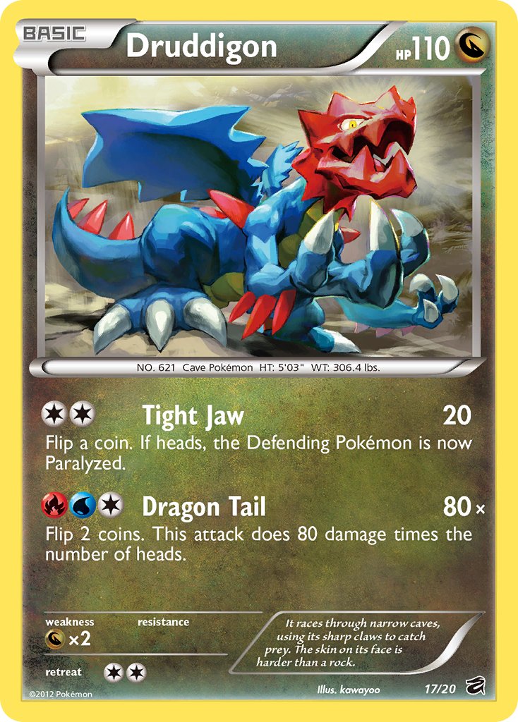 Druddigon (17/20) (Blister Exclusive) [Black & White: Dragon Vault] - Card Brawlers | Quebec | Canada | Yu-Gi-Oh!