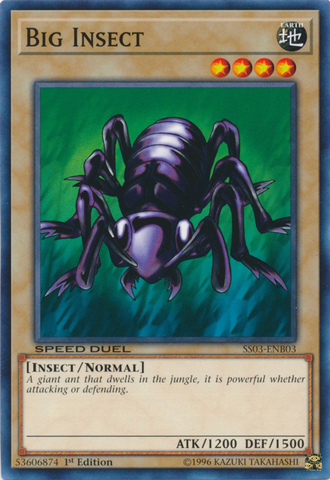 Big Insect [SS03-ENB03] Common - Card Brawlers | Quebec | Canada | Yu-Gi-Oh!
