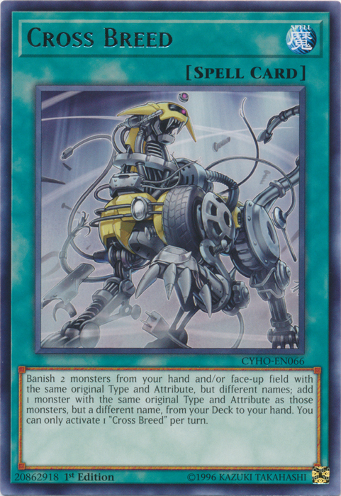 Cross Breed [CYHO-EN066] Rare - Yu-Gi-Oh! - Card Brawlers | Quebec | Canada |