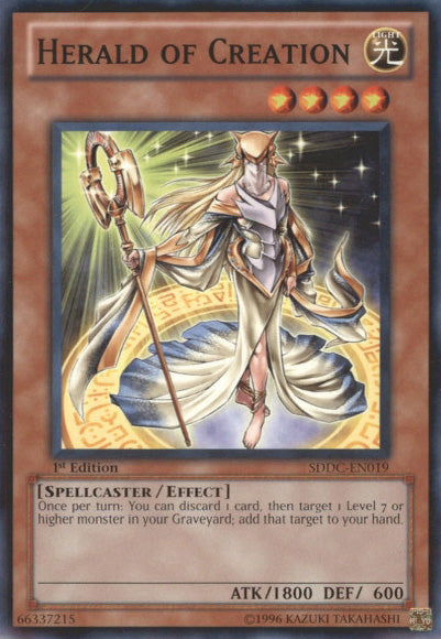 Herald of Creation [SDDC-EN019] Common - Yu-Gi-Oh! - Card Brawlers | Quebec | Canada |