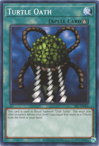 Turtle Oath (25th Anniversary) [SRL-EN066] Common - Card Brawlers | Quebec | Canada | Yu-Gi-Oh!