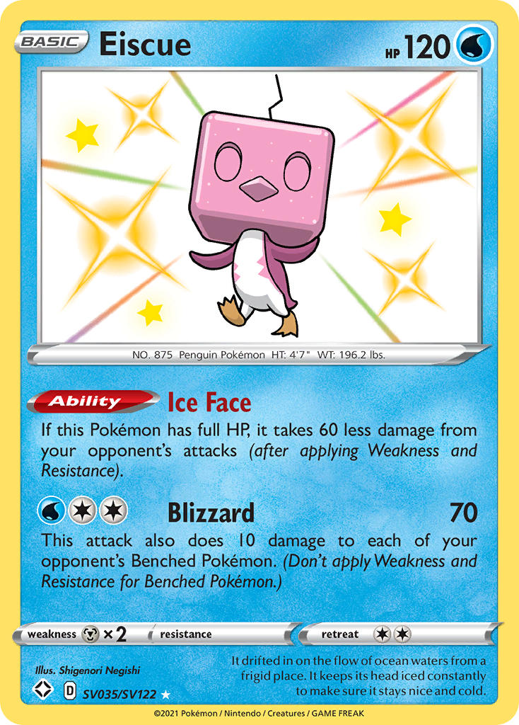 Eiscue (SV035/SV122) [Sword & Shield: Shining Fates] - Card Brawlers | Quebec | Canada | Yu-Gi-Oh!