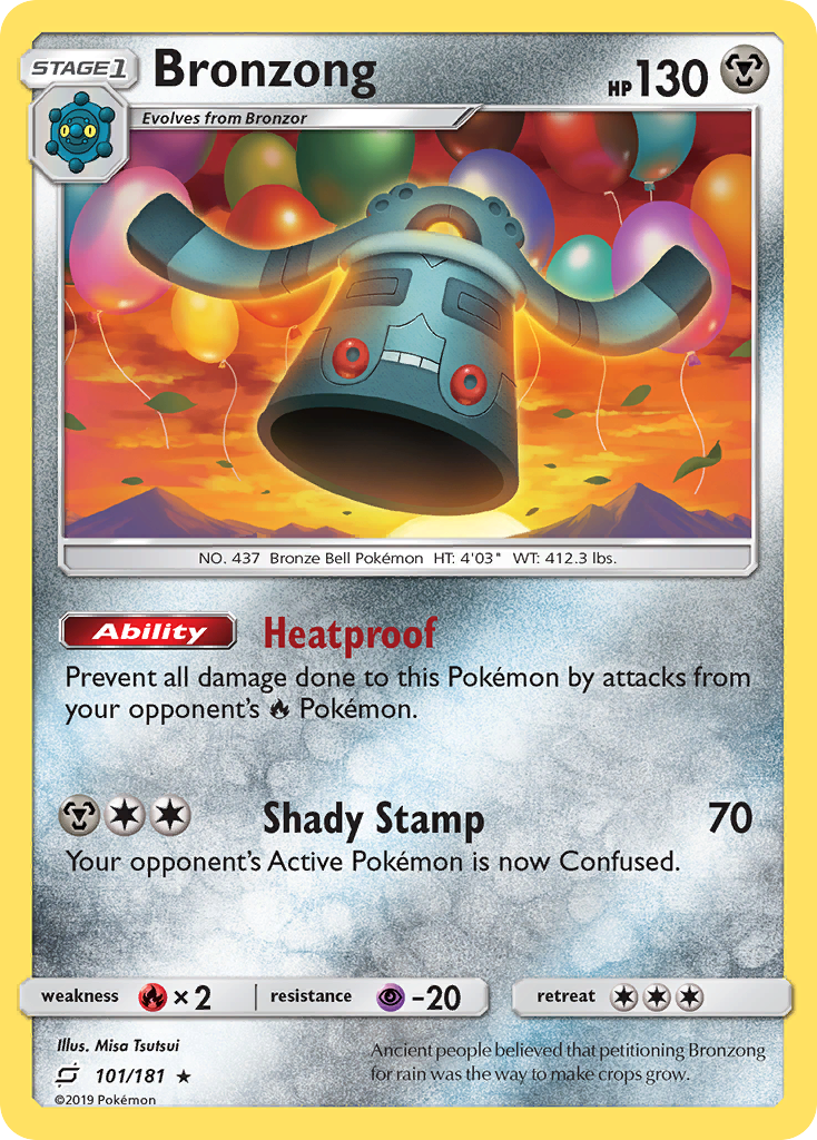 Bronzong (101/181) [Sun & Moon: Team Up] - Card Brawlers | Quebec | Canada | Yu-Gi-Oh!