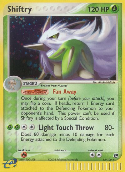 Shiftry (12/100) [EX: Sandstorm] - Card Brawlers | Quebec | Canada | Yu-Gi-Oh!