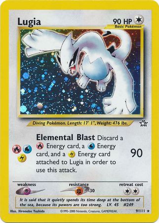 Lugia (9/111) [Neo Genesis Unlimited] - Card Brawlers | Quebec | Canada | Yu-Gi-Oh!