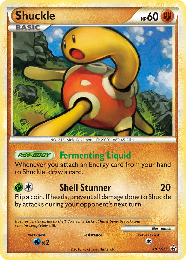 Shuckle (HGSS15) [HeartGold & SoulSilver: Black Star Promos] - Card Brawlers | Quebec | Canada | Yu-Gi-Oh!