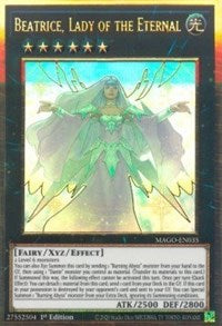Beatrice, Lady of the Eternal [MAGO-EN035] Gold Rare - Card Brawlers | Quebec | Canada | Yu-Gi-Oh!