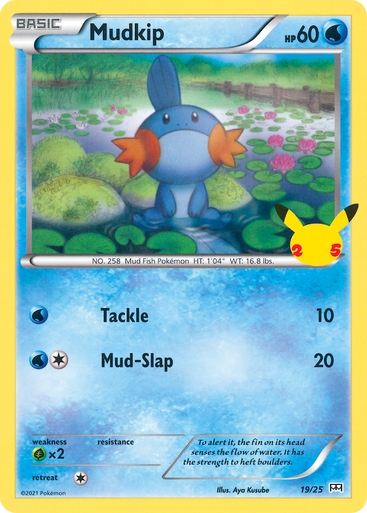 Mudkip (19/25) [McDonald's 25th Anniversary] - Card Brawlers | Quebec | Canada | Yu-Gi-Oh!