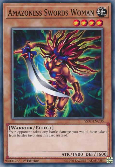 Amazoness Swords Woman [SS02-ENC06] Common - Card Brawlers | Quebec | Canada | Yu-Gi-Oh!