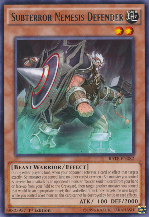 Subterror Nemesis Defender [RATE-EN082] Rare - Yu-Gi-Oh! - Card Brawlers | Quebec | Canada |