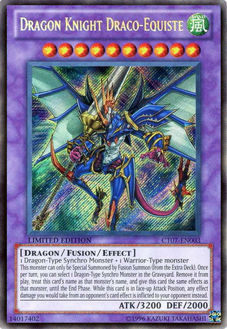 Dragon Knight Draco-Equiste [CT07-EN003] Secret Rare - Yu-Gi-Oh! - Card Brawlers | Quebec | Canada |