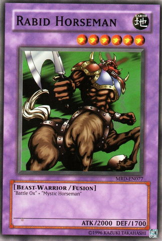 Rabid Horseman [MRD-EN077] Common - Card Brawlers | Quebec | Canada | Yu-Gi-Oh!