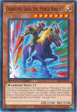 Charging Gaia the Fierce Knight [SS04-ENA10] Common - Card Brawlers | Quebec | Canada | Yu-Gi-Oh!